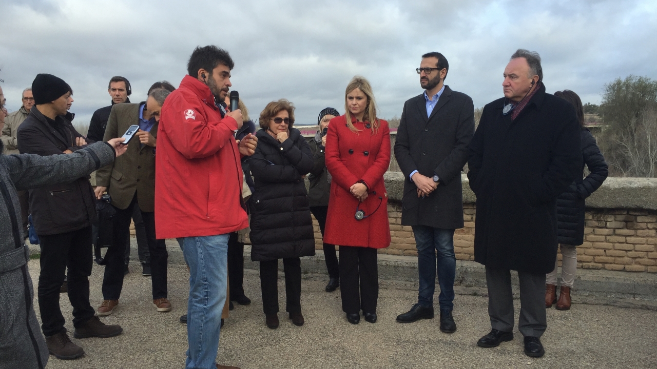 El Gobierno regional denuncia la situación límite e insostenible del río Tajo