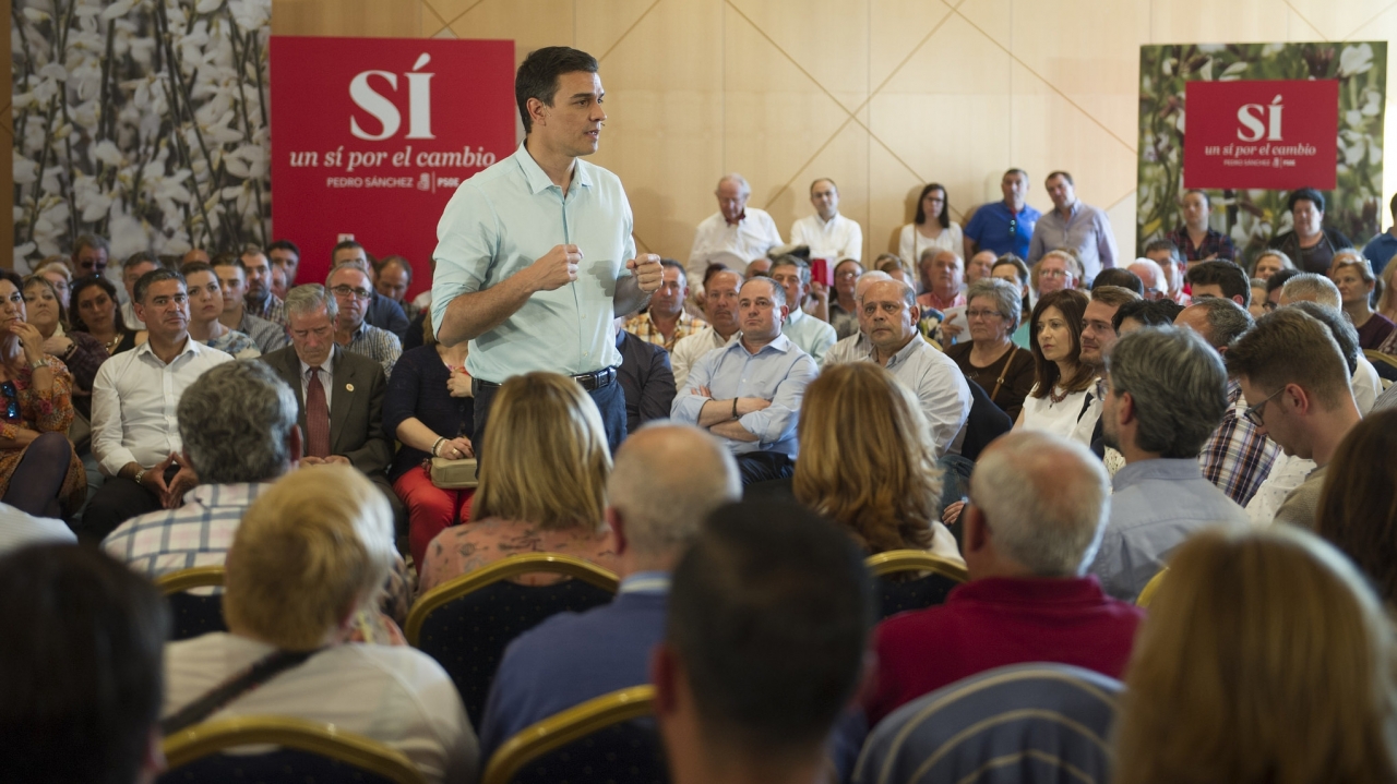 "Para un Gobierno del cambio hay que decir sí al Partido Socialista y a Pedro Sánchez"