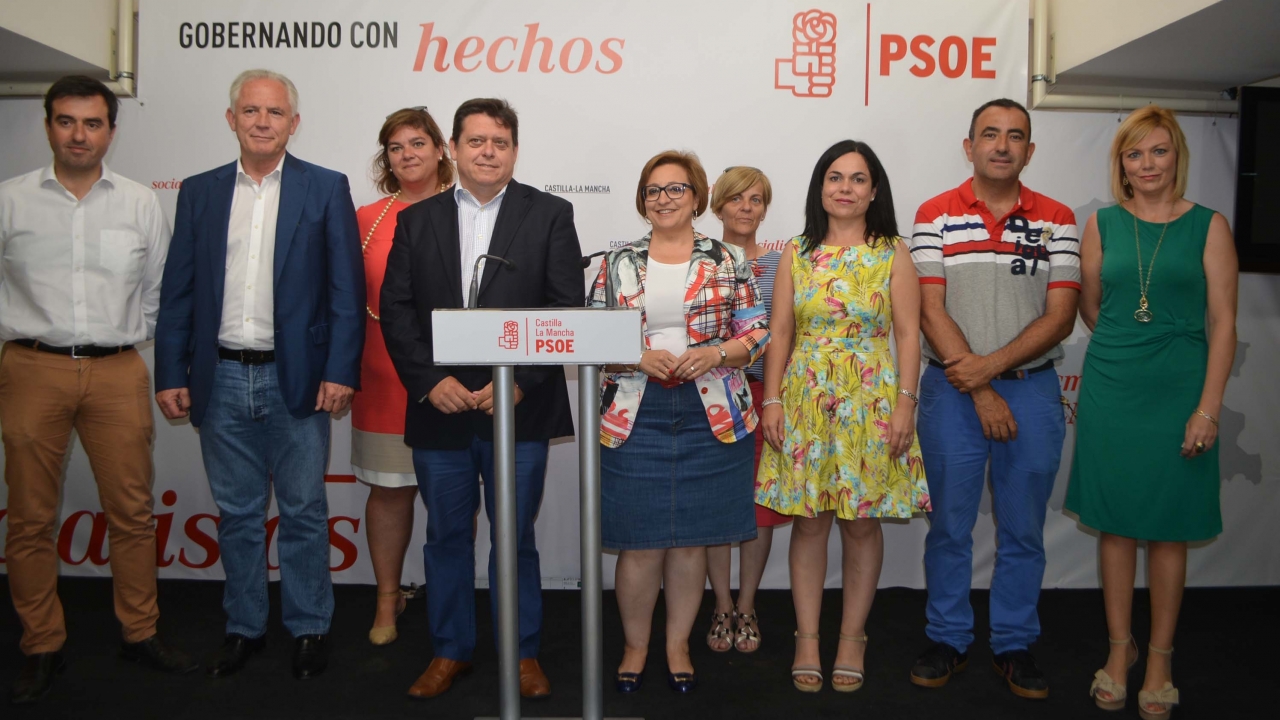 El equipo del cambio llevará por toda la provincia de Toledo las propuestas socialistas de regeneración y recuperación