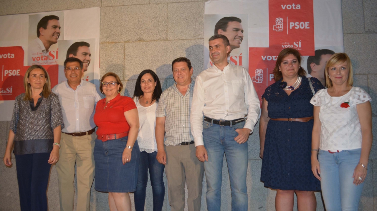 El equipo del cambio en Toledo pide el voto al PSOE para el cambio que merece y necesita España