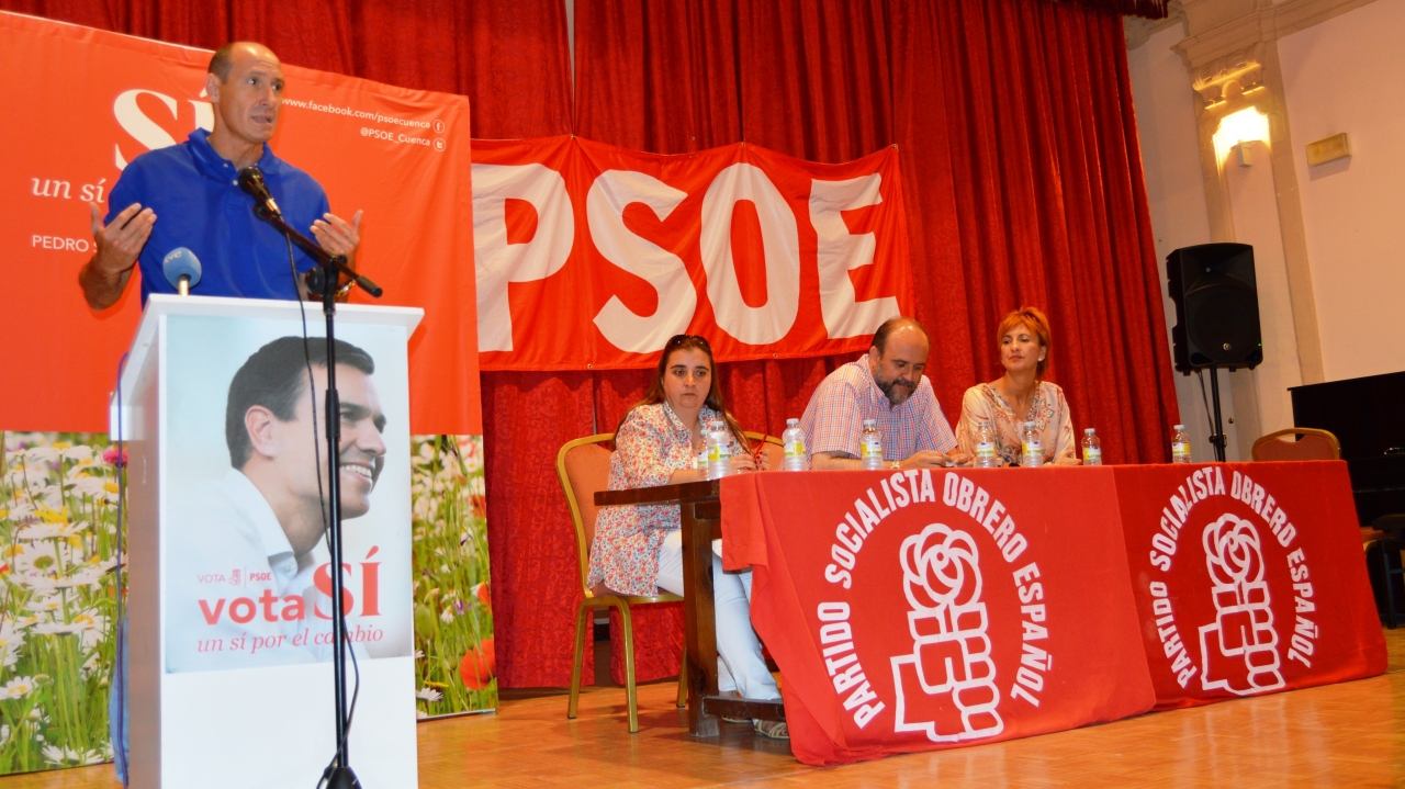 "Hay que penalizar a este gobierno del PP que ha trasvasado como nunca agua que necesitamos para nuestro desarrollo"