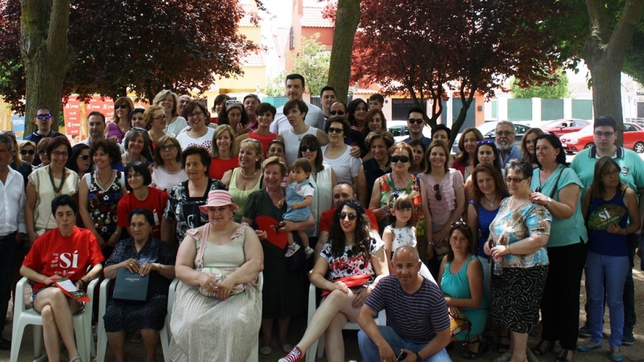 Isabel Rodríguez: "Decir sí al PSOE es decir sí a la igualdad salarial, sí a la conciliación y sí a que ser madre no sea una misión imposible"