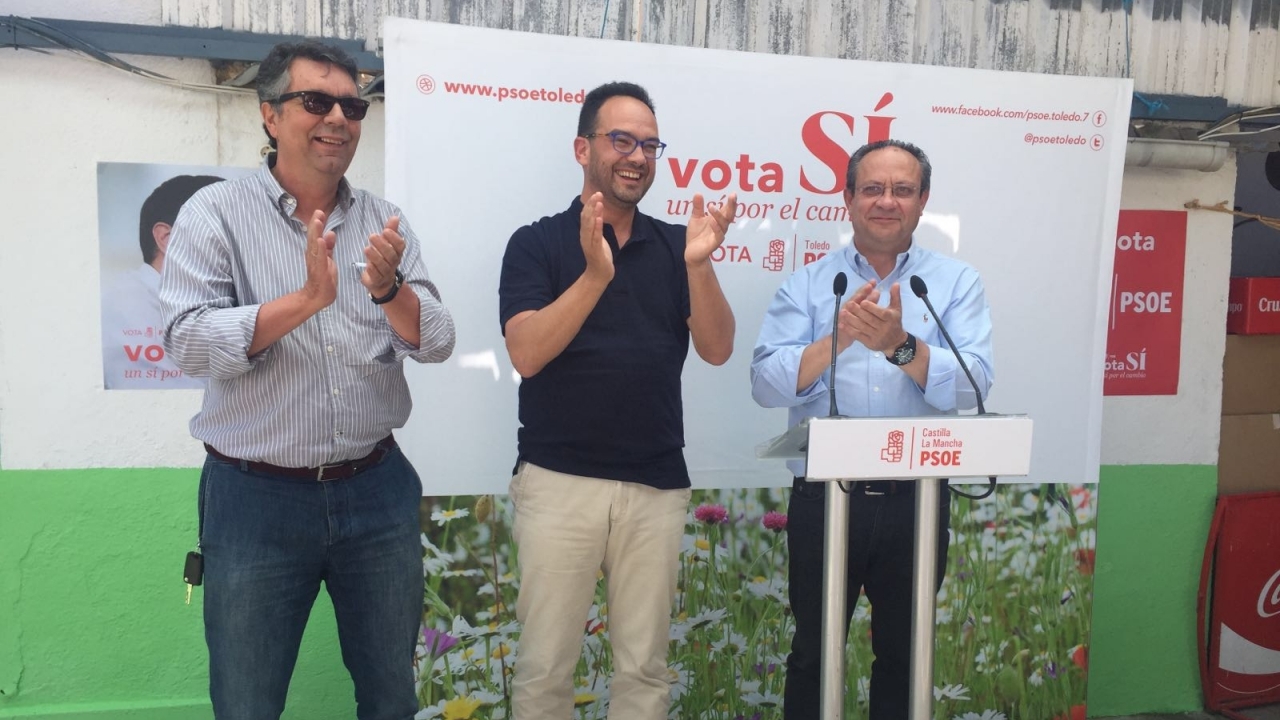 Hernando anima a los ciudadanos que quieren cambio a que lo elijan votando a Pedro Sánchez, sin fiarse de intermediarios