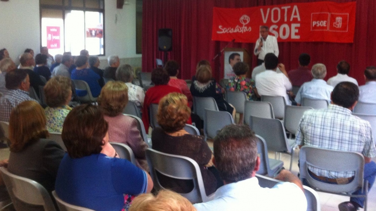 Jesús Martín: "En cuatro años la hucha de las pensiones se ha quedado al 50%. Cuatro años más de Partido Popular y se agotará"