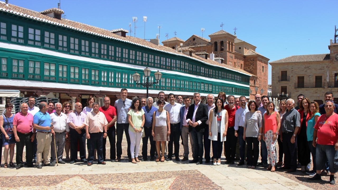 El PSOE muestra su "apoyo incuestionable" por el futuro del Campo de Calatrava con un gobierno presidido por Pedro Sánchez