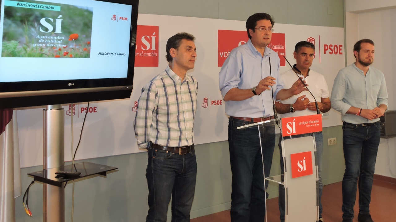 Oscar López: "El único partido que garantiza cambio y el gobierno es el PSOE"