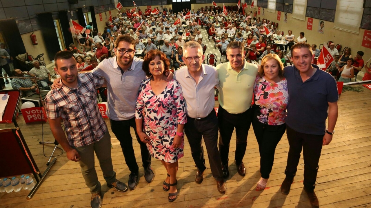 &quot;El corazón socialista latirá con fuerza en las urnas para que el PSOE gobierne&quot;