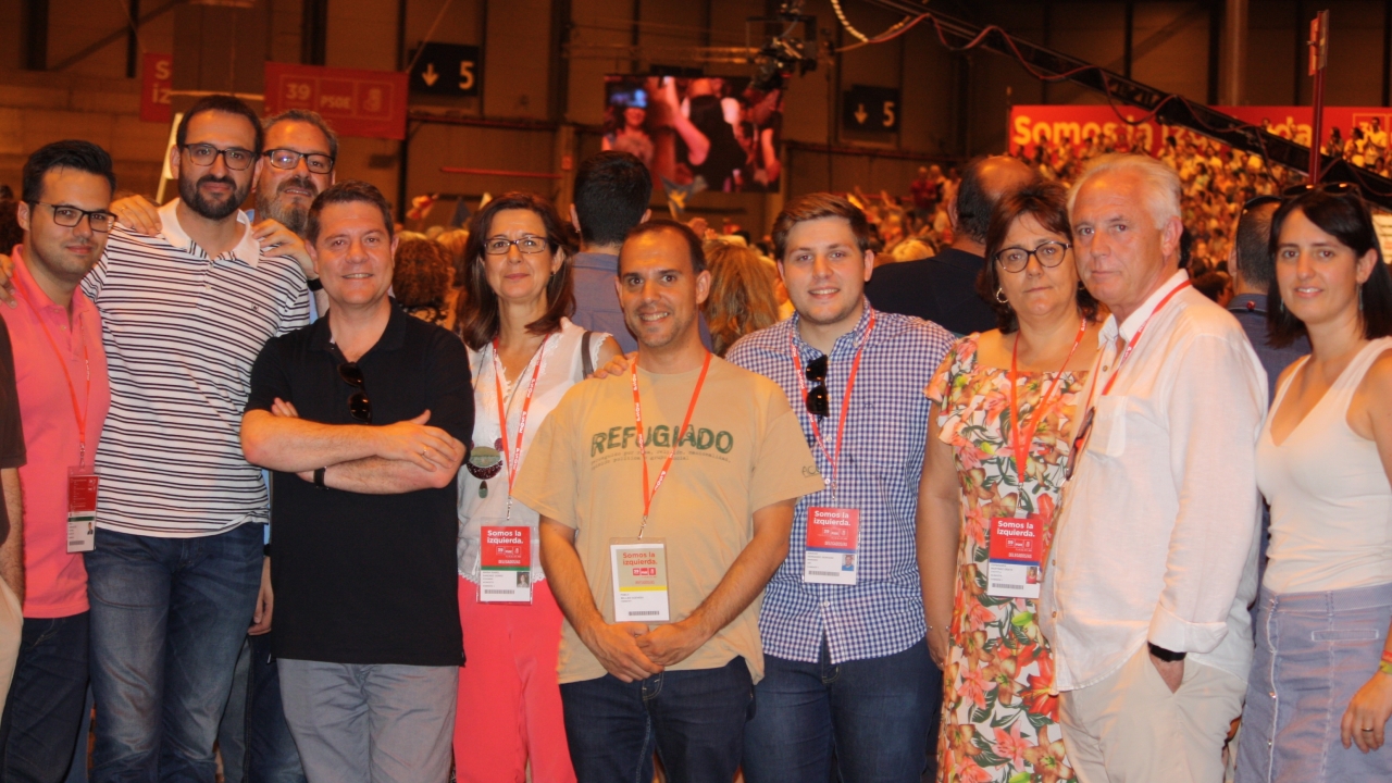 García-Page da la enhorabuena a la nueva dirección del PSOE y particularmente a los socialistas de C-LM que han sido elegidos