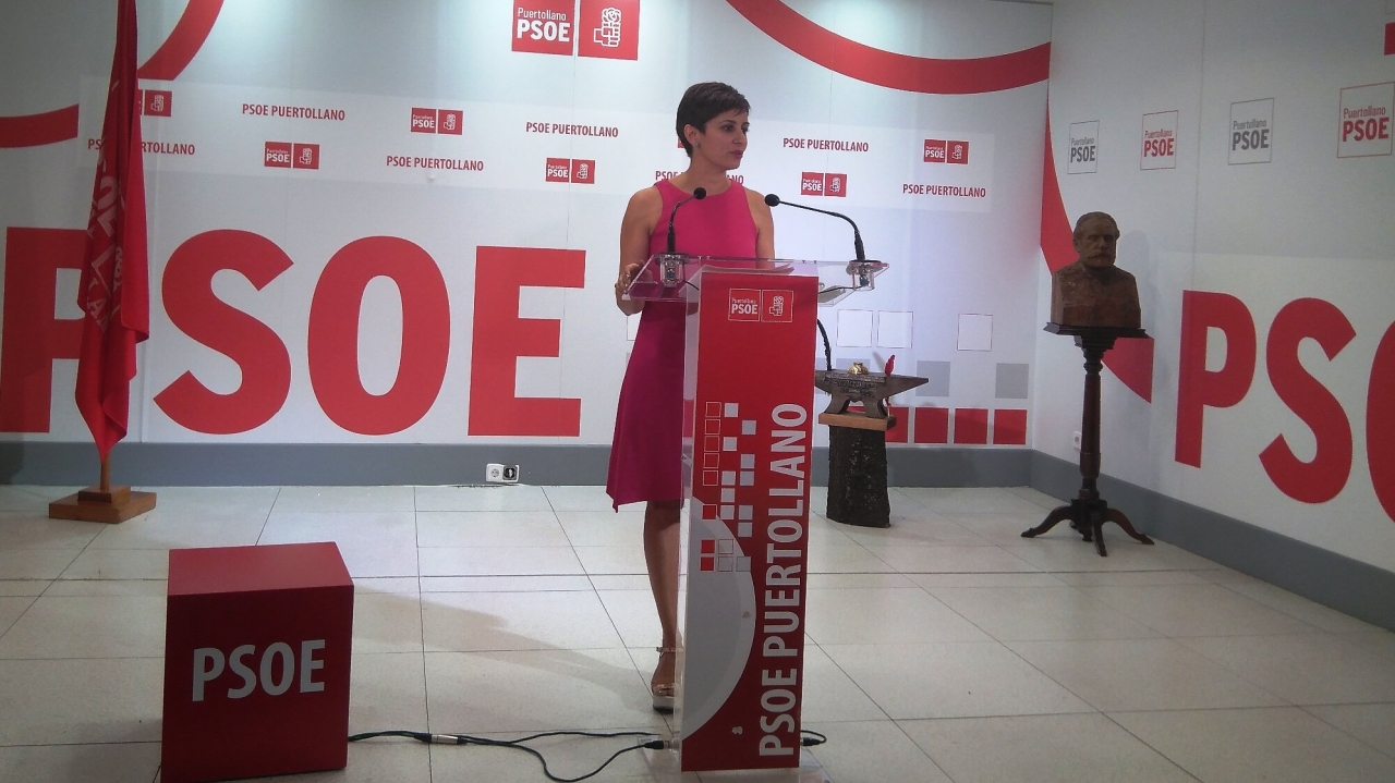 Isabel Rodríguez manifiesta "la sorpresa del PSOE de Puertollano por la alianza de IU con la derecha y la destrucción"