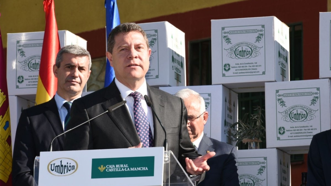 El presidente García-Page reclama a Rajoy que "el agua del Tajo se quede en el Tajo" por encima de compensaciones económicas