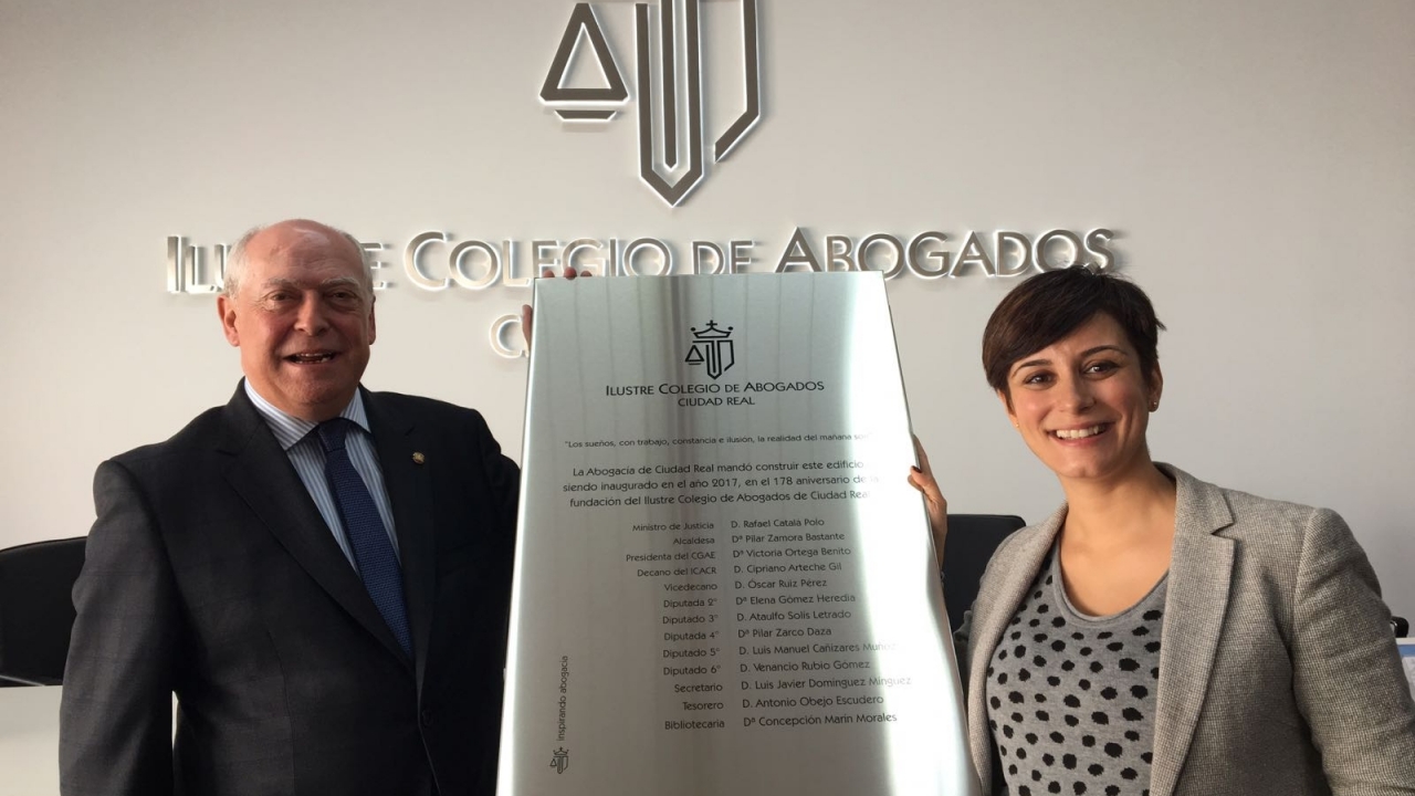 Isabel Rodríguez reivindica la necesidad urgente de poner en marcha nuevos juzgados en la provincia de Ciudad Real