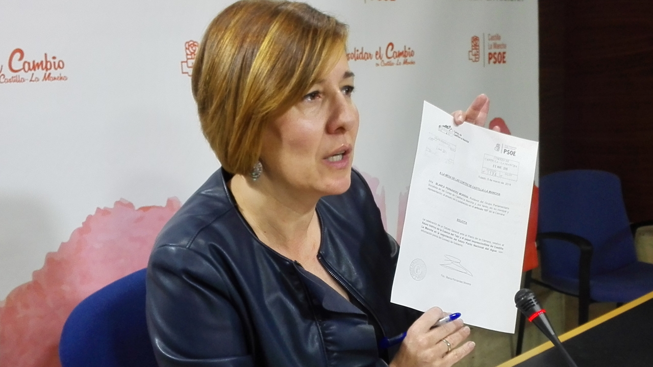 El Grupo socialista pide la celebración de un debate para analizar la posición de CLM en el futuro Pacto Nacional por el Agua