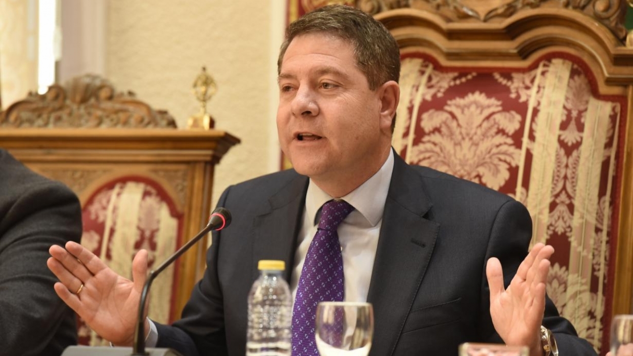 García-Page anuncia una inversión superior a los 100 millones de euros en materia de regadíos durante la próxima legislatura