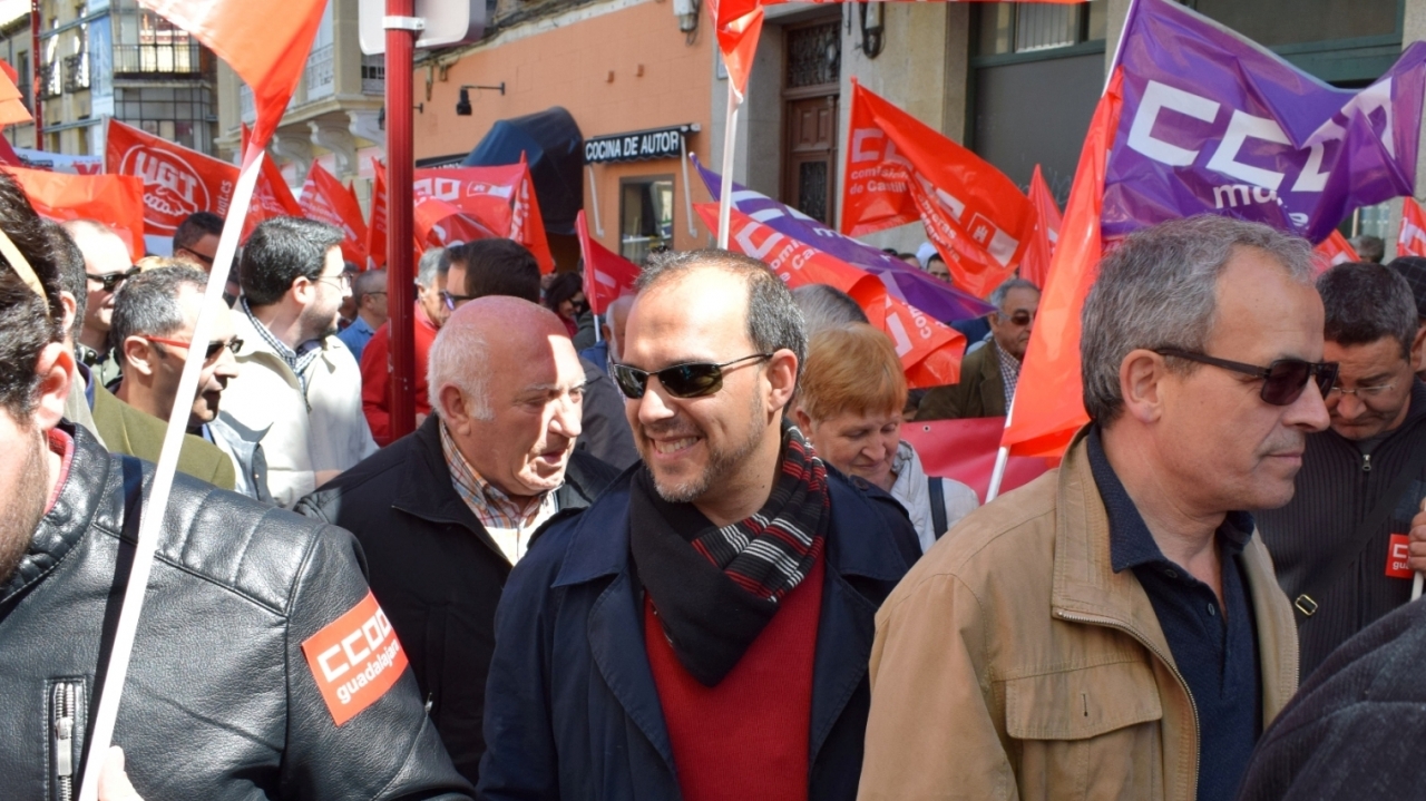 "Reivindicamos la derogación de la reforma laboral, garantía de las pensiones públicas y unos sindicatos fuertes"