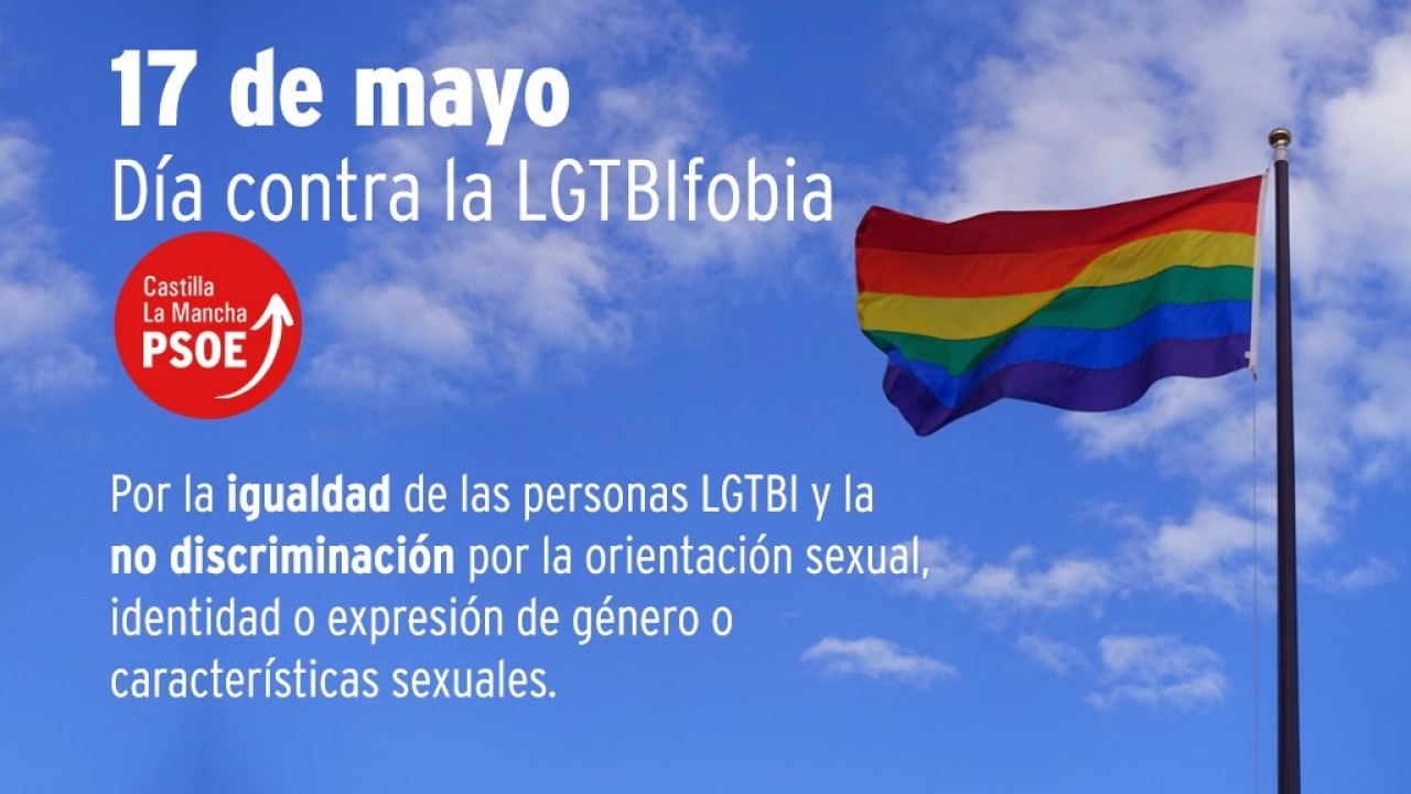 Día Internacional contra la LGTBIfobia  PSCM-PSOE