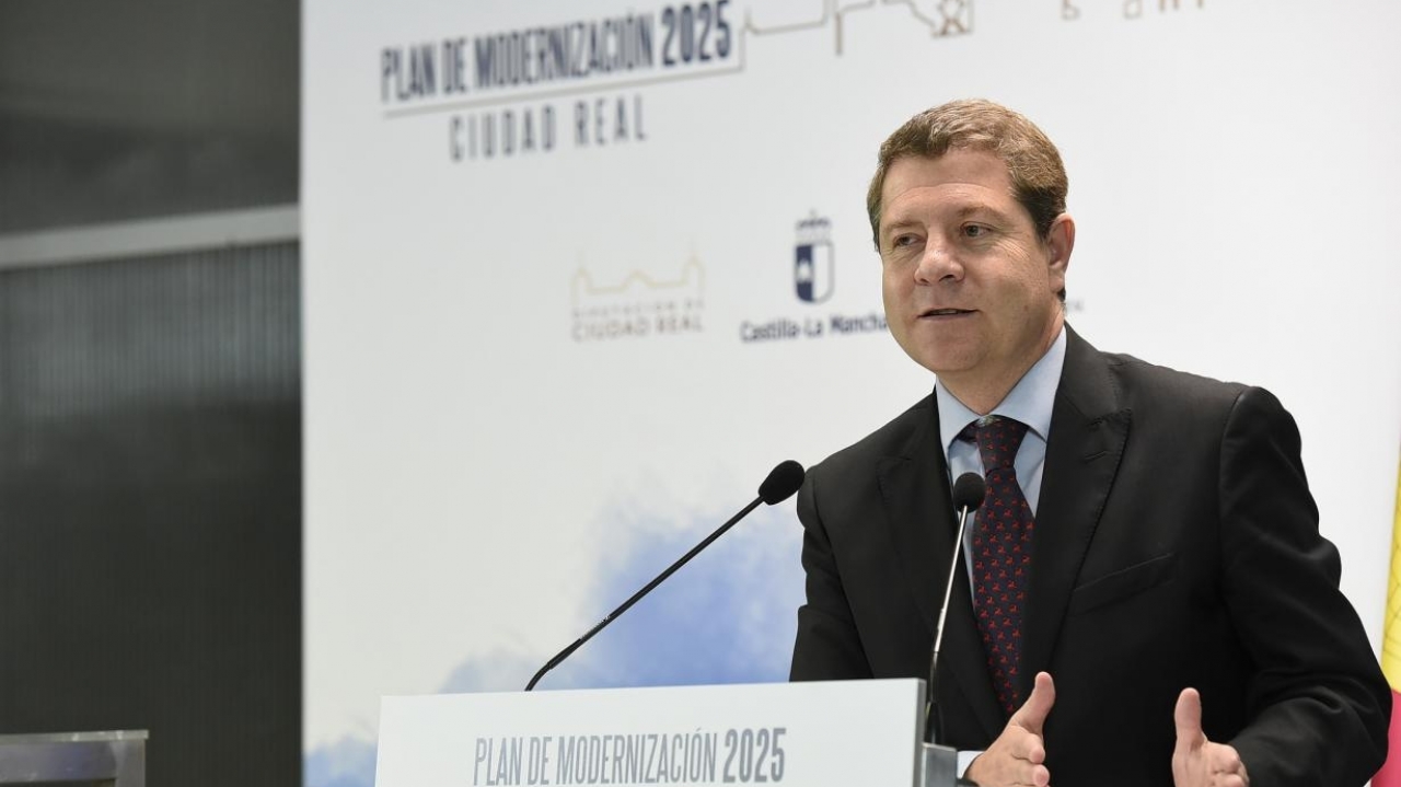 García-Page anuncia importantes avances para Ciudad Real con la Ronda Norte y la transformación del antiguo Hospital de Alarcos