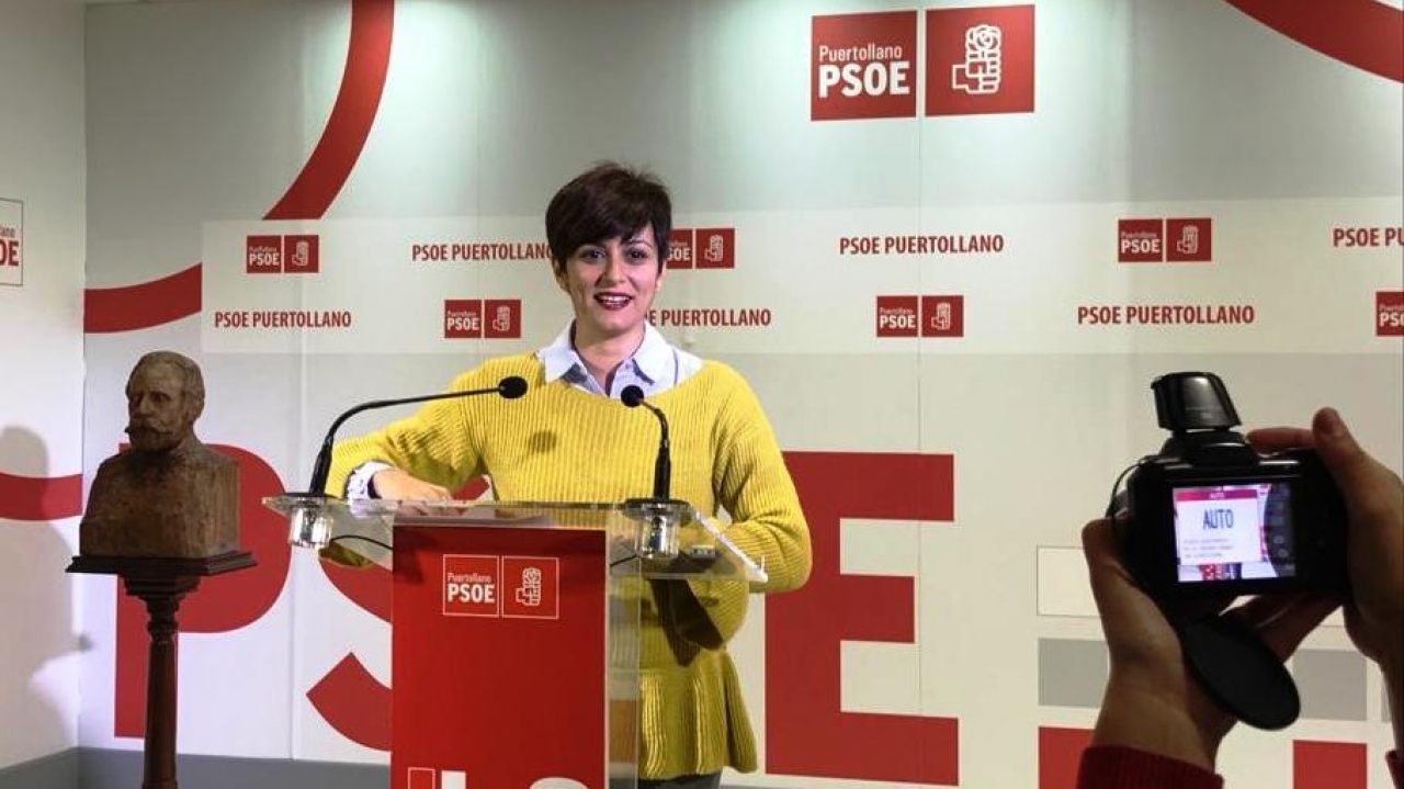 Isabel Rodríguez: "Celebramos la atención y el compromiso del Gobierno de Pedro Sánchez con Puertollano"