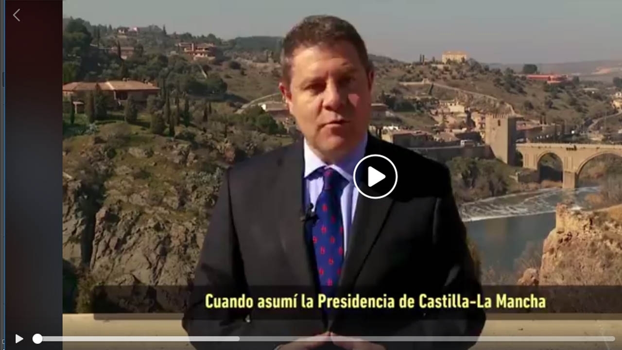 El vídeo de García-Page de la campaña "Aquí cuentan Las Personas" ha tenido ya un alcance de cerca de 60.000 personas