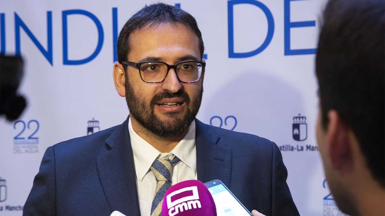 Sergio Gutiérrez: "Castilla-La Mancha lleva esperando al PP 30 años" en la defensa del agua