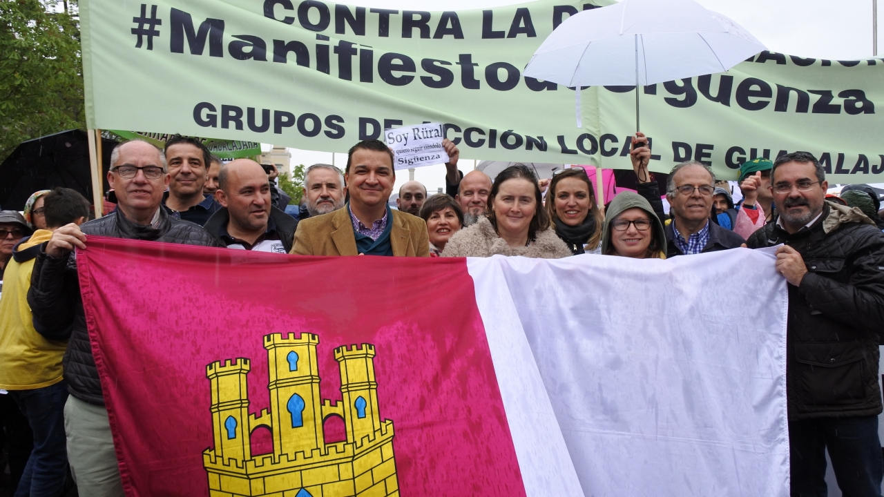 Martínez Arroyo afirma que &quot;los pueblos son nuestras raíces y también van a ser nuestro futuro&quot; durante la manifestación de Madrid contra la despoblación