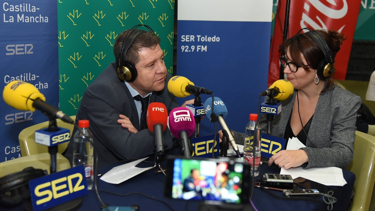 García-Page lamenta que los dirigentes del PP en la región "no se atrevan a decir" que van a continuar con las obras de los nuevos hospitales