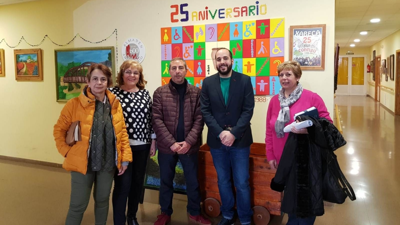 González: "El 28-A nos jugamos tener una España de derechas o apostar por una España de derechos y que crea en las personas con discapacidad"