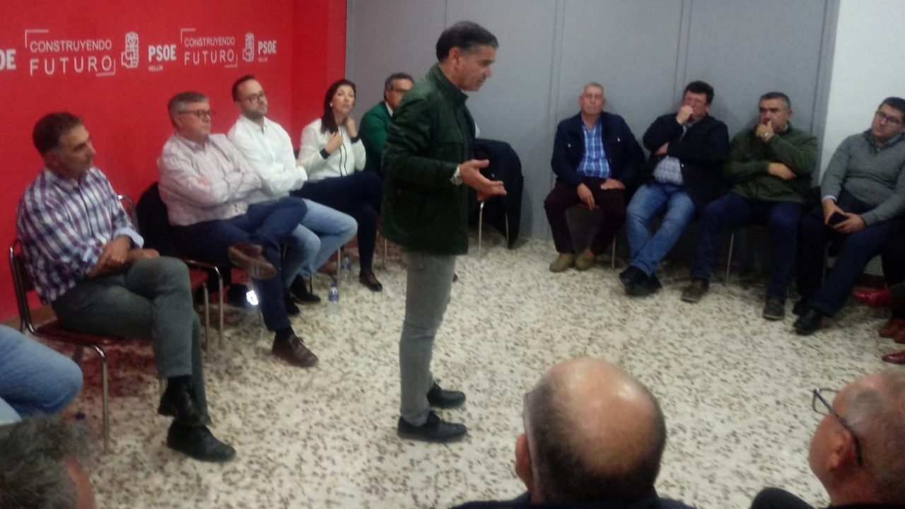 González Ramos afirma que los regantes han conseguido más en 10 meses con un Gobierno del PSOE que en 7 años del PP