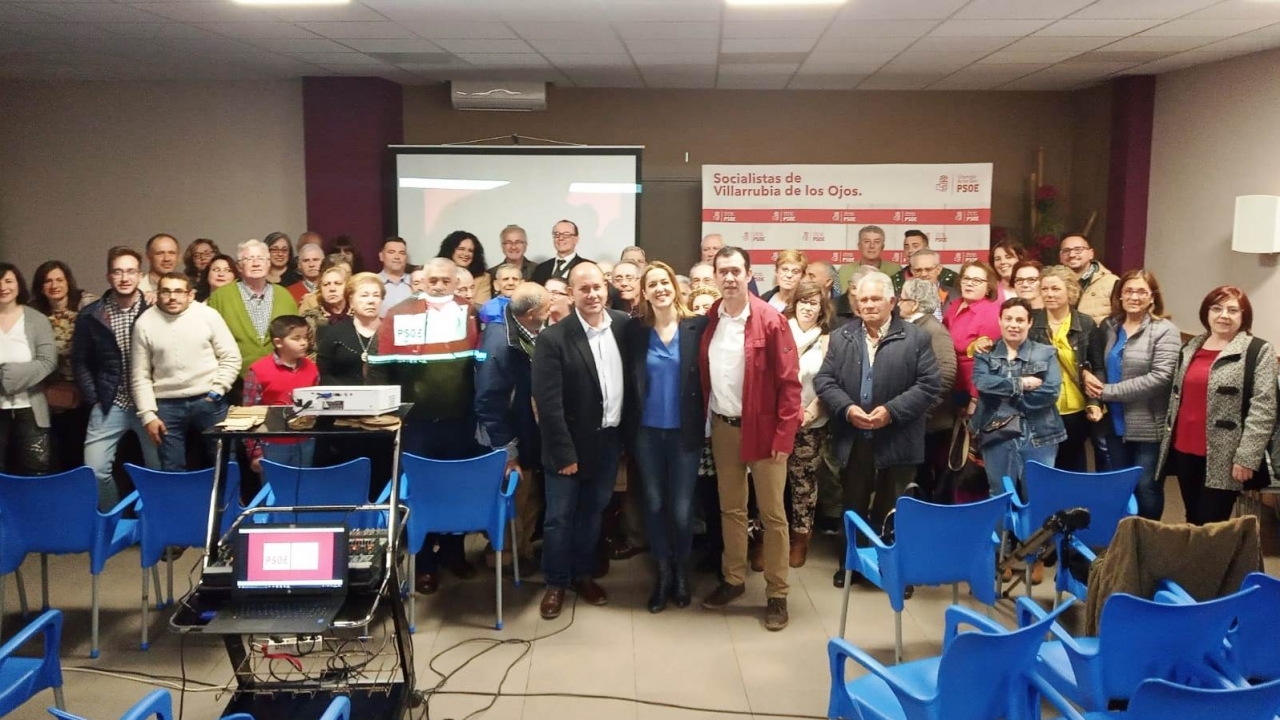 Maestre: "El 28 de abril tenemos la opción de futuro del PSOE, o a una derecha que nos quiere devolver al pasado en blanco y negro"