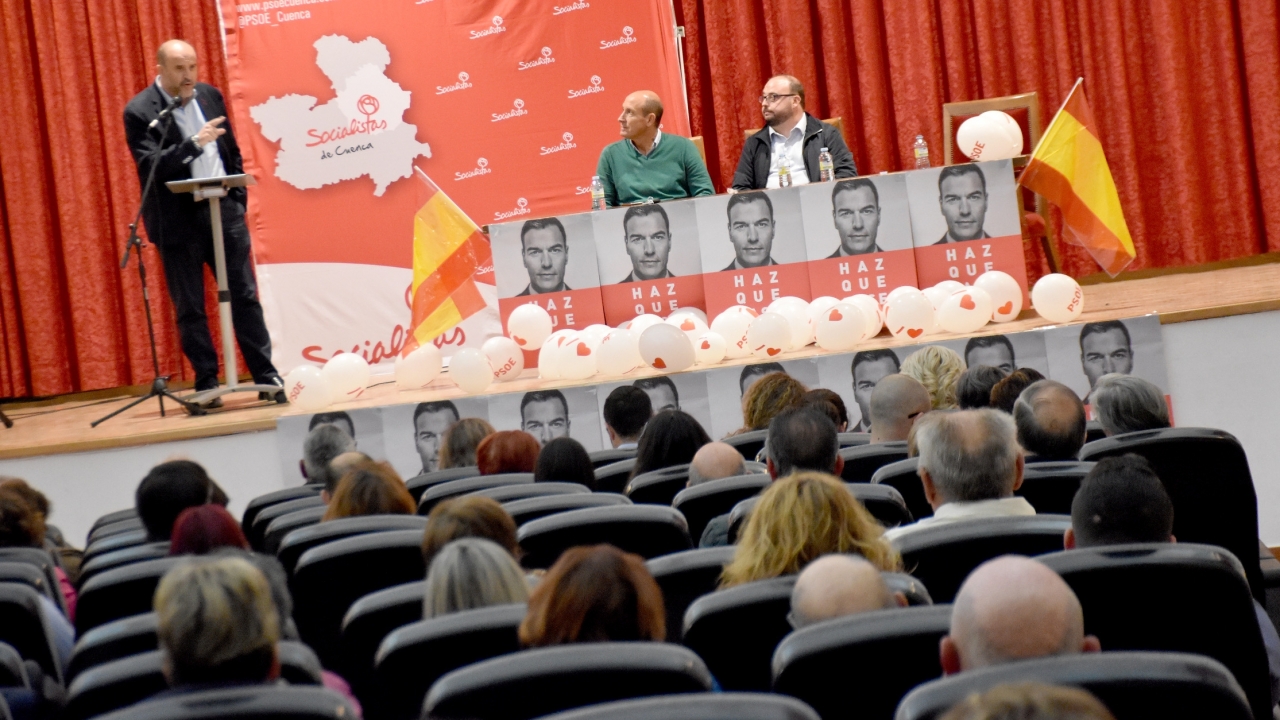 El PSOE pide "pararle los pies a la ultraderecha desde la provincia de Cuenca"