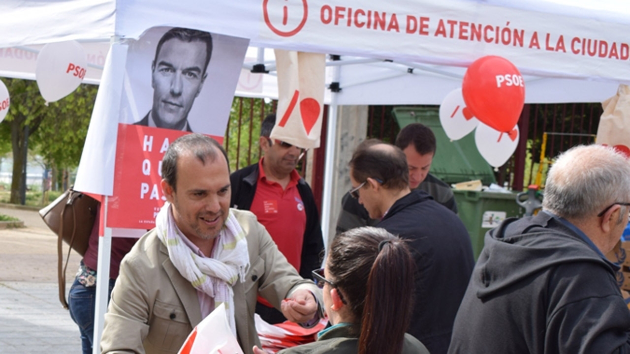 Bellido destaca la buena acogida de la provincia al PSOE y su campaña limpia y propositiva
