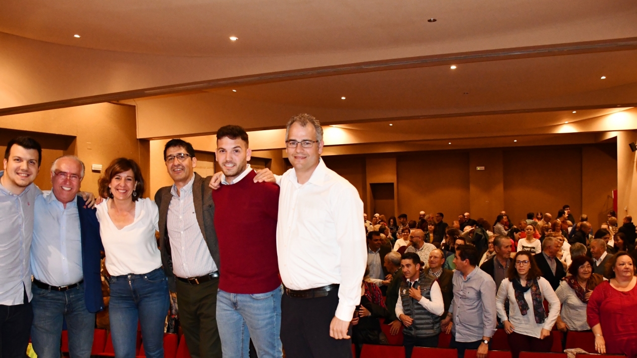 Caballero apela a una gran movilización social el 28-A en favor del PSOE "para que España avance frente a la estrategia extremada de la derecha"