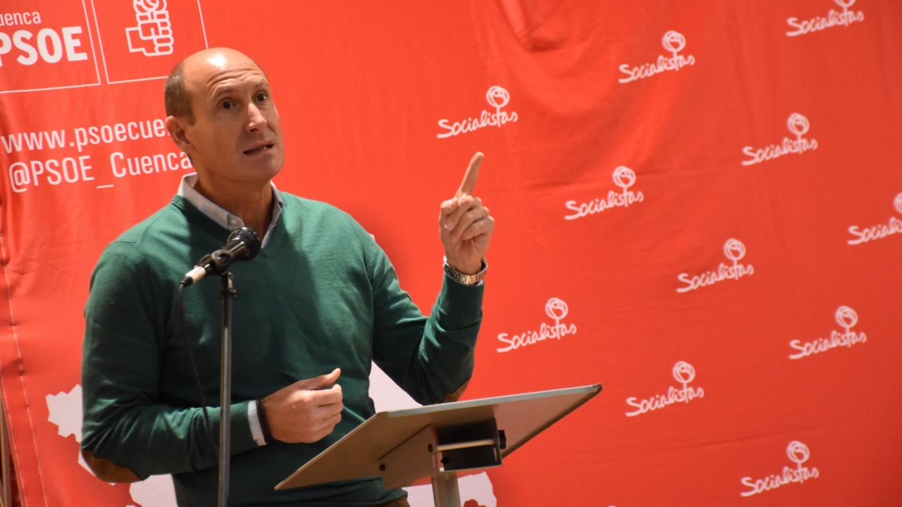 Sahuquillo afirma que "la única forma de pararle los pies a la extrema derecha en la provincia de Cuenca es votar el PSOE"