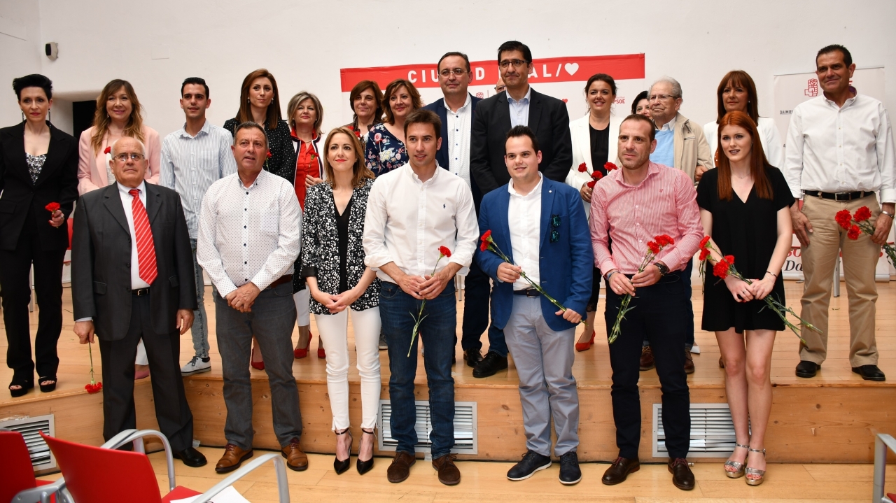 Caballero y Patricia Franco aseguran que el apoyo al PSOE significará estabilidad, seguridad y avance para C-LM  y  para Daimiel