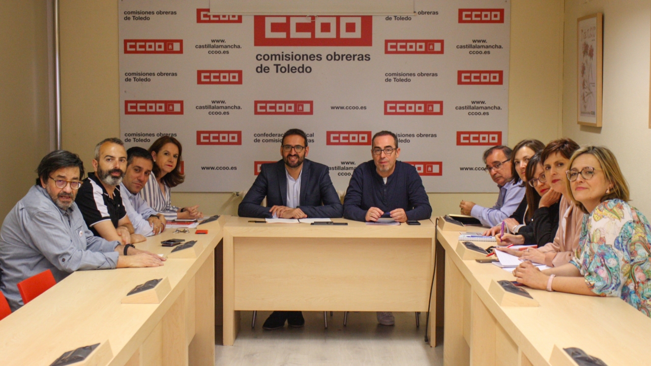 PSOE y CC OO apuestan por la creación de empleo de calidad y el desarrollo económico de Castilla-La Mancha