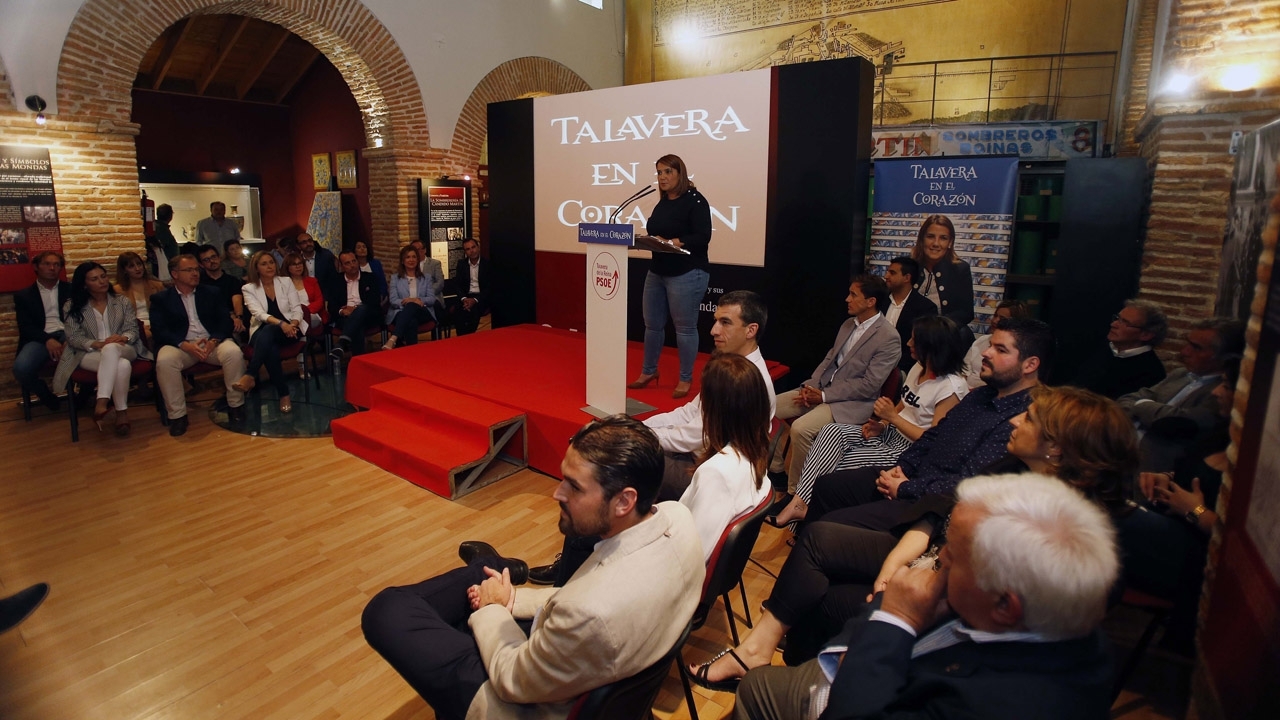 Tita García asegura que "conseguiremos el cambio entre todos los que llevamos Talavera en el corazón"