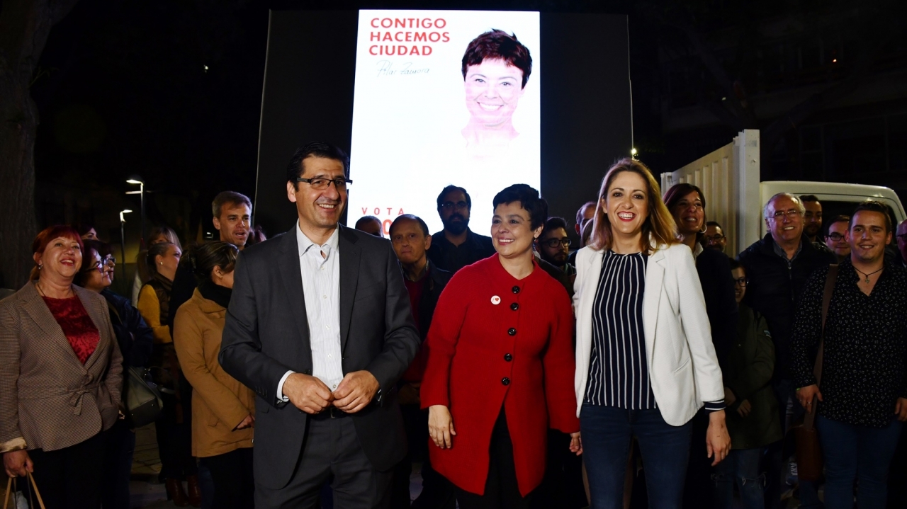 Caballero pide el voto para el PSOE con el objetivo de lograr una "victoria rotunda" que permita avanzar a Ciudad Real, Castilla-La Mancha y Europa