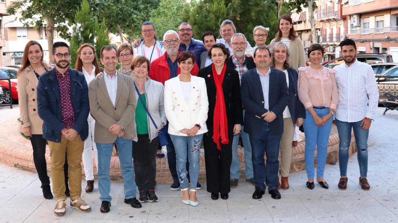 Magdalena Valerio pone en valor la importancia de contar con una coalición socialista en España, Castilla-La Mancha y Puertollano