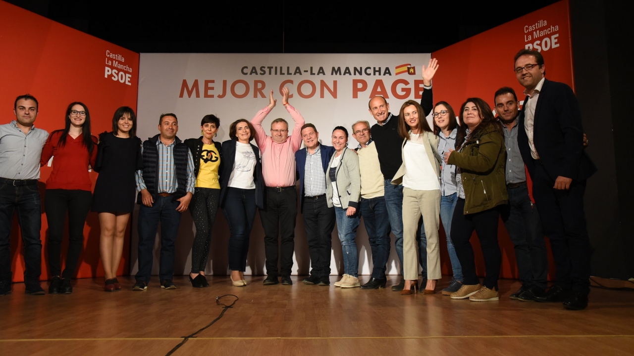 García-Page: "El PSOE no es solo el partido de la región, es claramente el partido de la provincia de Cuenca"