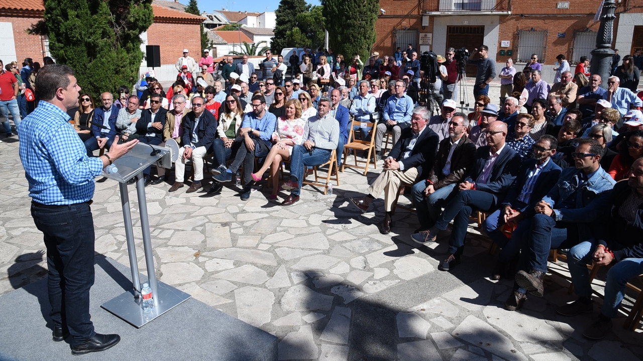 García-Page impulsará un plan estratégico para La Sagra que ayude a no perder ninguna oportunidad empresarial