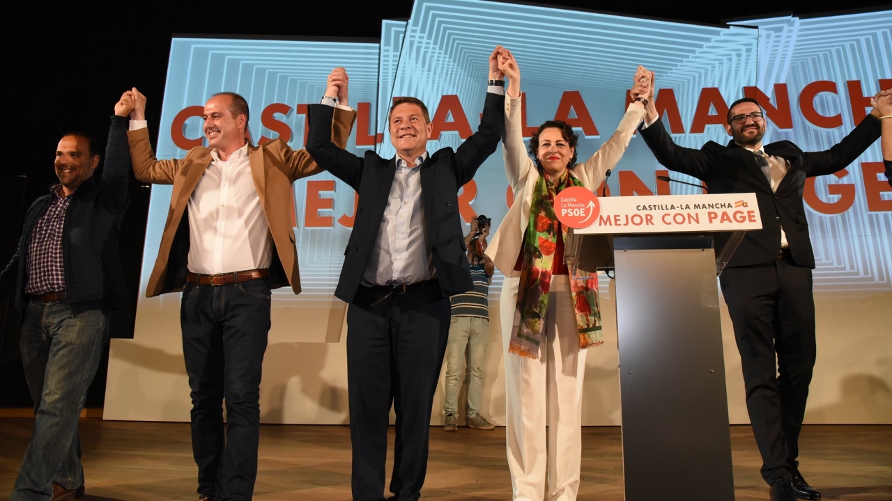 García-Page recuerda a Podemos que él "no es el enemigo" sino Cospedal "y quienes la representan"