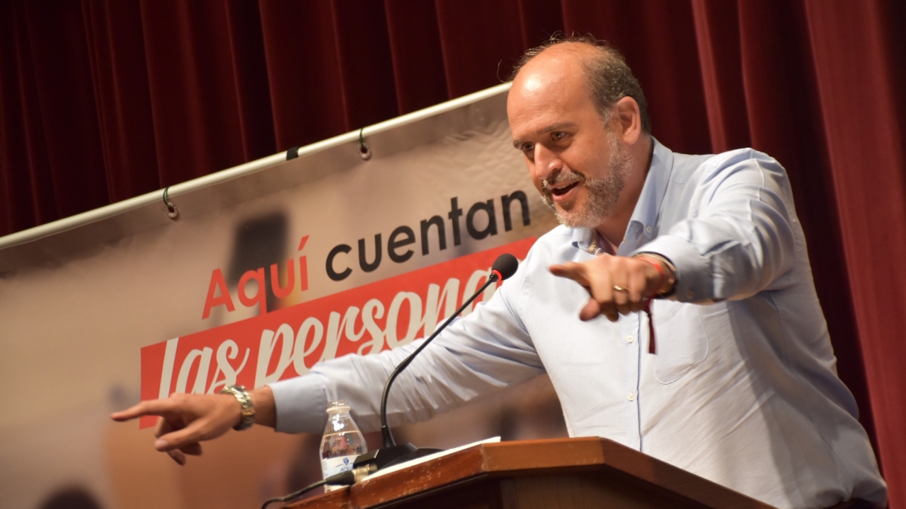 Martínez Guijarro: "El 26 de mayo está en juego seguir avanzando o que vuelvan los recortes"