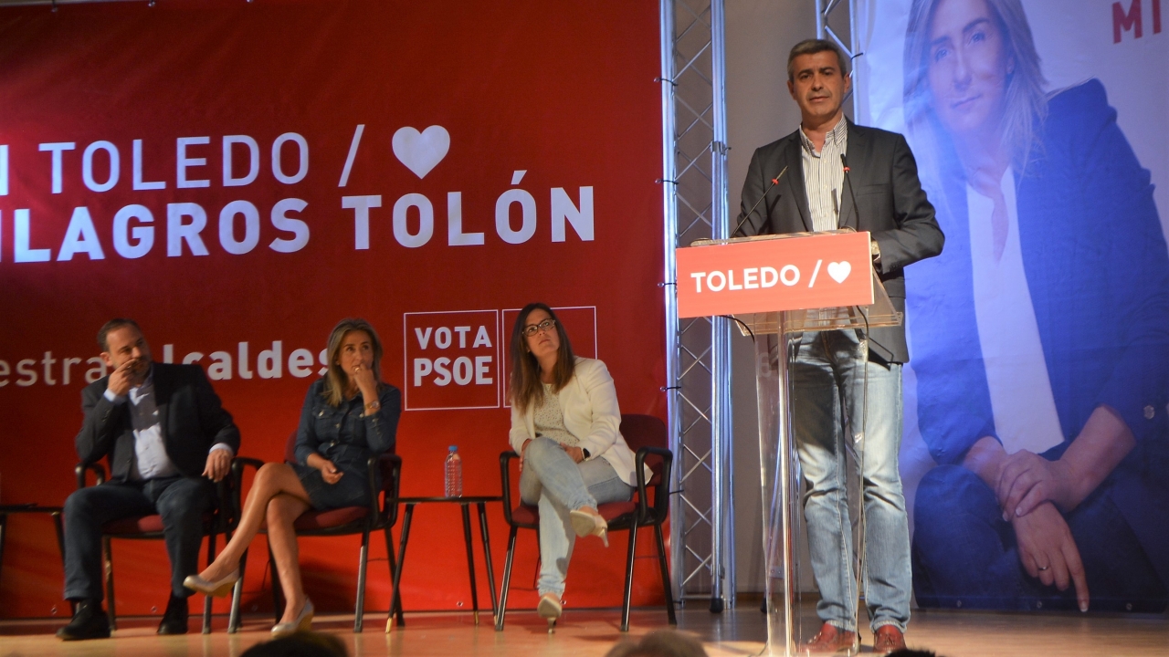 Álvaro Gutiérrez: "Queremos otros 4 años para seguir dejándonos la piel con la política social que mejora la vida de la gente"