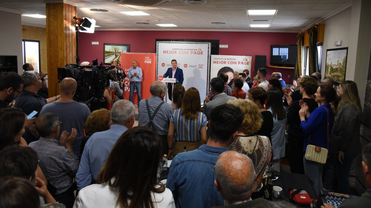 García-Page anuncia que dejará las nuevas licencias de locales de juego "en el congelador" hasta que se modifique la ley regional