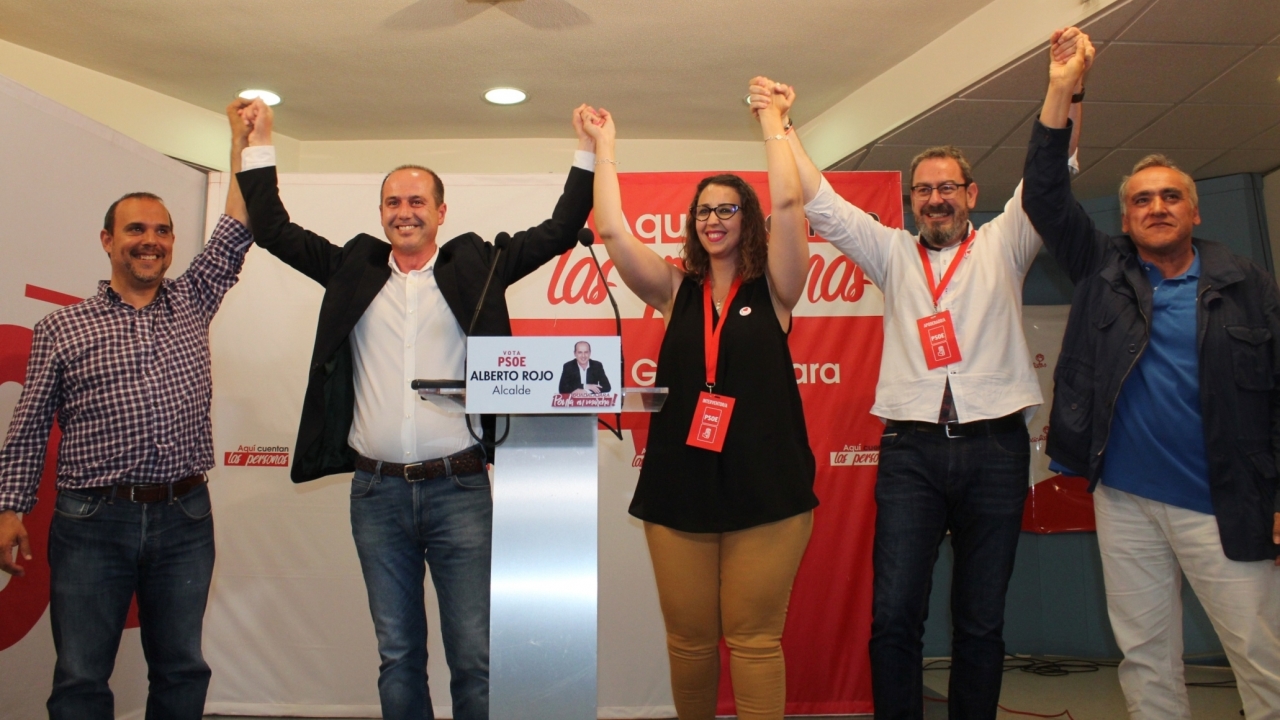 Bellido califica de &quot;resultadazo&quot; la rotunda victoria del PSOE en Guadalajara en las elecciones autonómicas y municipales