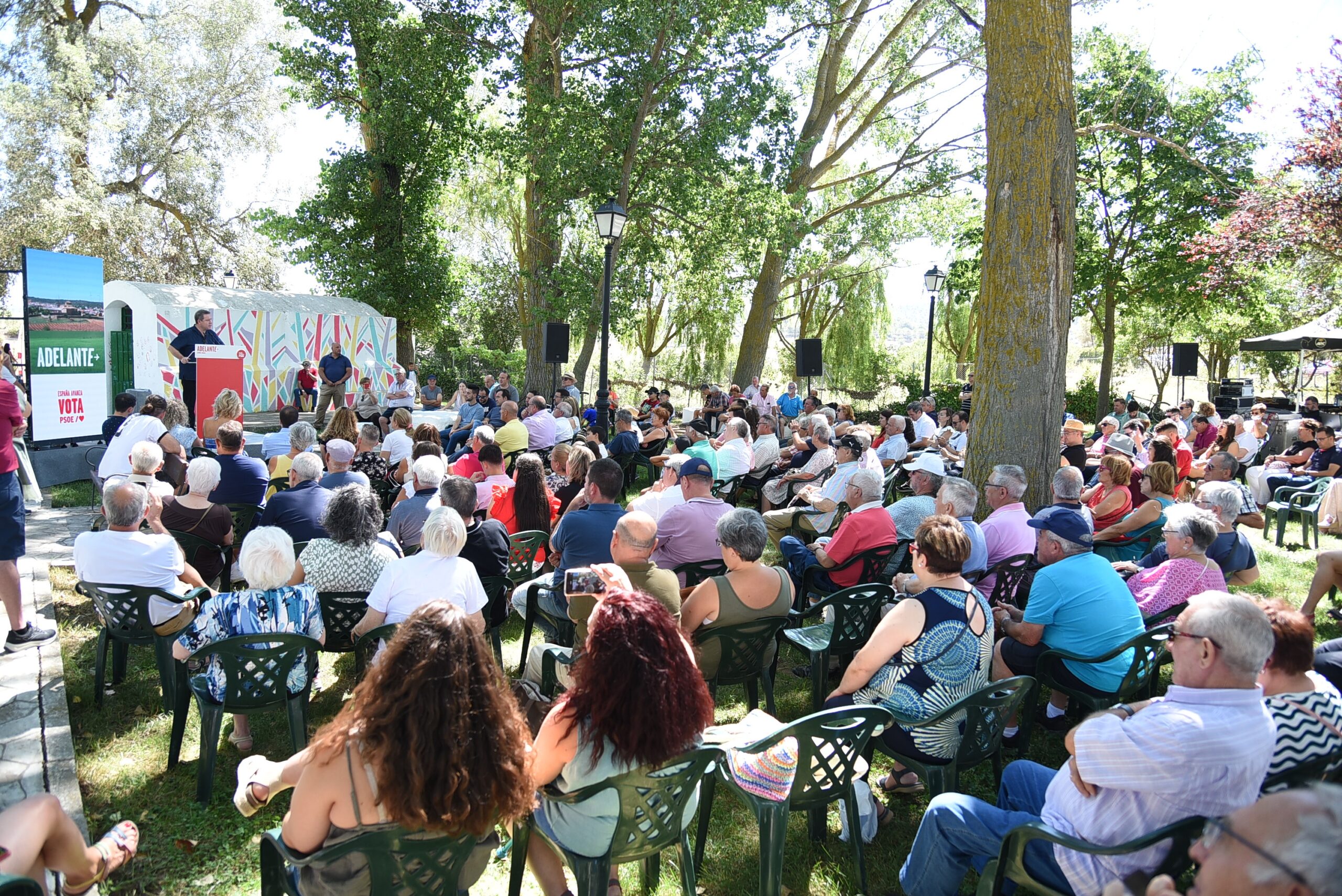 García-Page pide el voto para el PSOE, “un partido con mentalidad de Gobierno que es esencial en España”