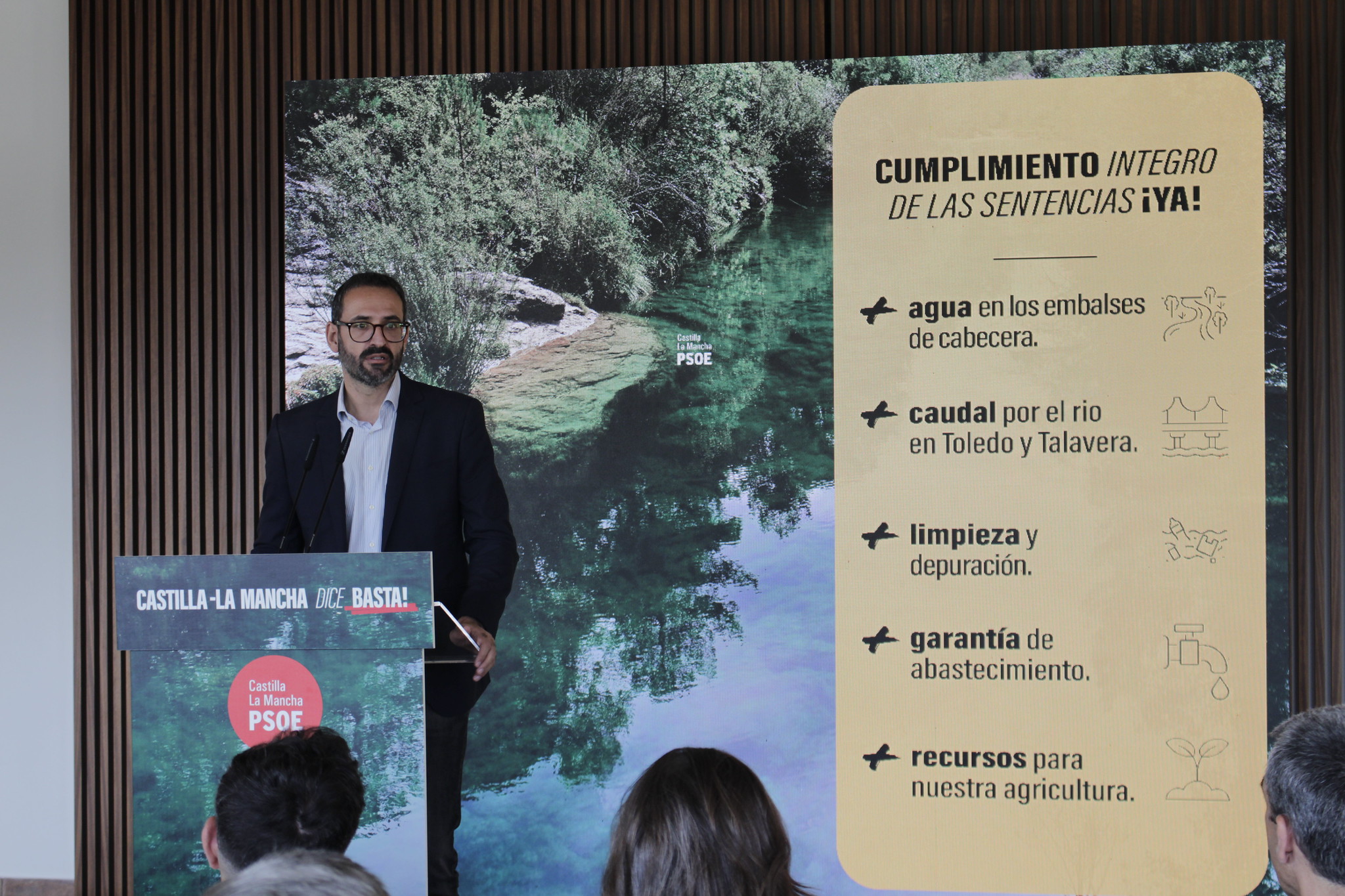 Gutiérrez: “Las últimas cuatro encuestas reflejan que Page es un líder querido y consolidado en CLM frente a un Núñez que es un lastre para el PP”