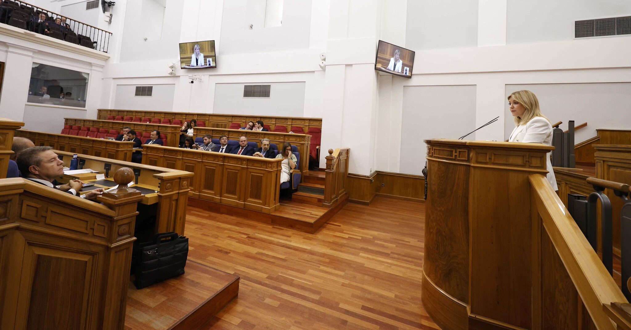 Abengózar destaca los avances de CLM con Page en comparación con las CCAA del PP y frente a la “fábrica de bulos” de Núñez