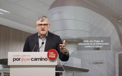 El PSOE destaca que CLM con Page es hoy “referencia en el tratamiento contra el cáncer”