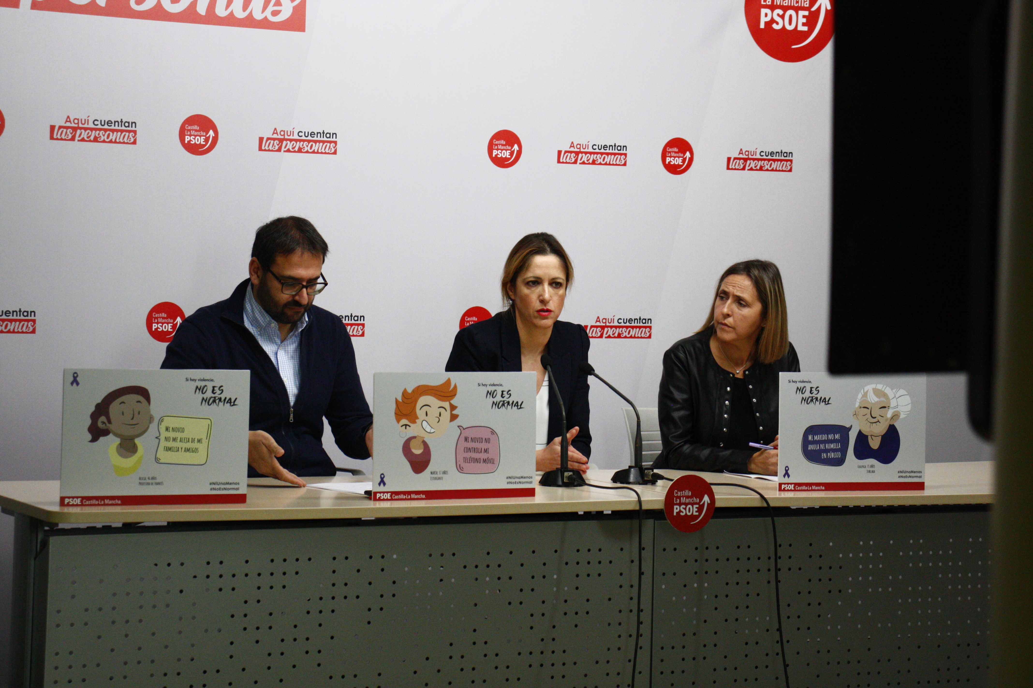 El PSOE de CLM reafirma su compromiso contra la violencia machista con la campaña #NoEsNormal
