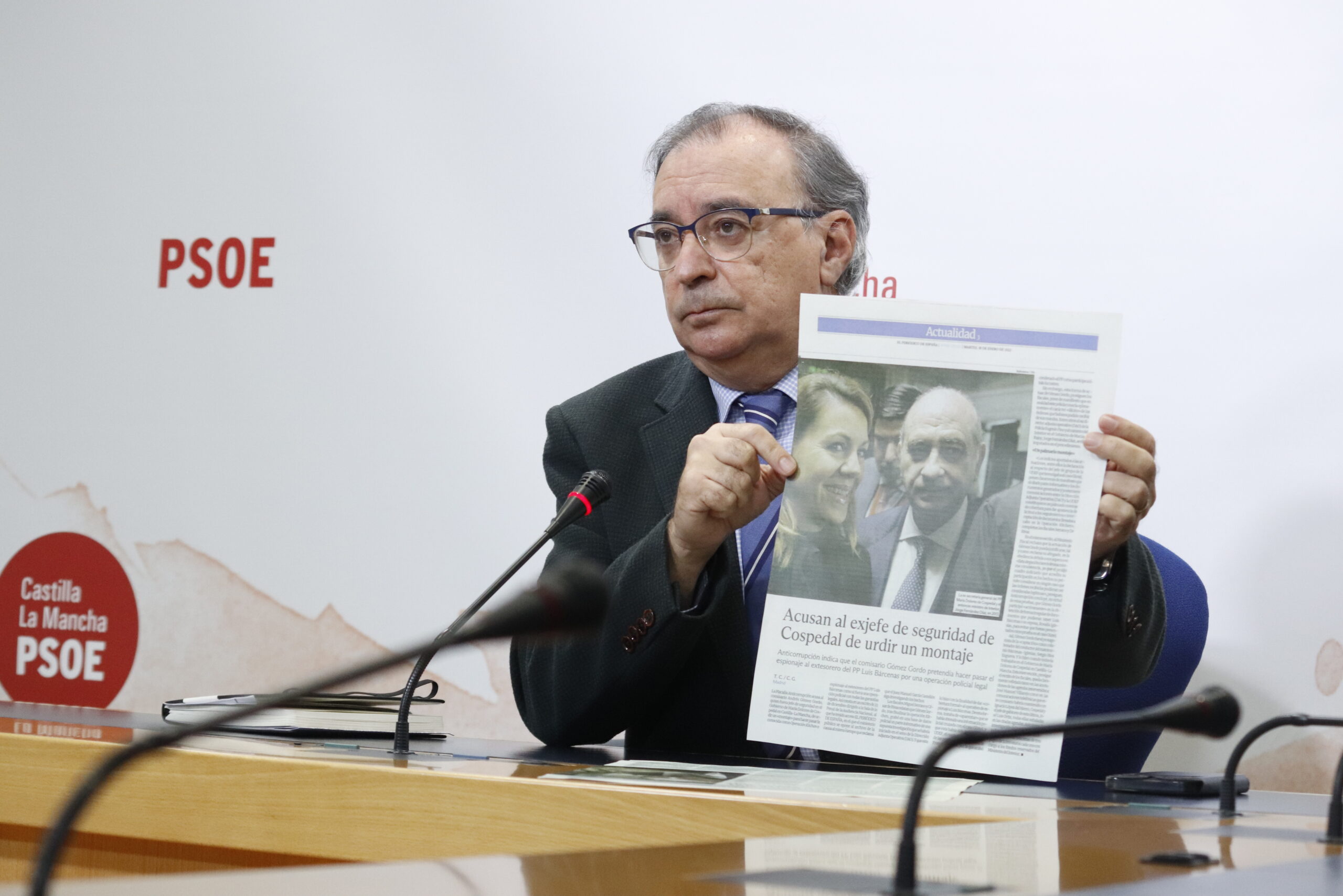 Mora pide a Núñez una respuesta ante las informaciones que agravan la implicación del exdirector general de Cospedal en el ‘caso Kitchen’